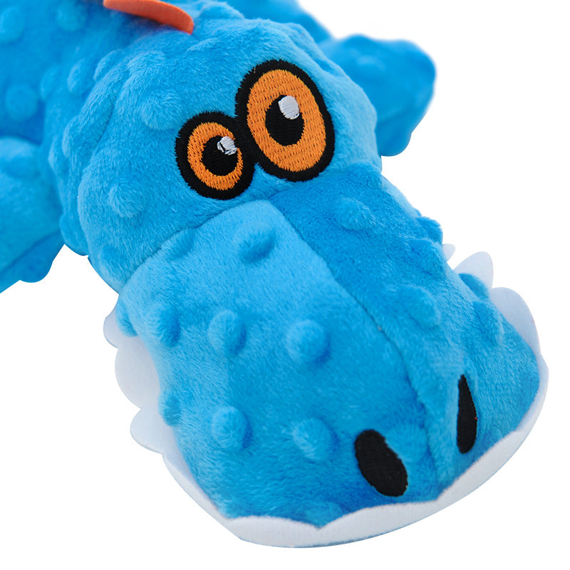 Plush Squeaky Dog Toy - Bite-Resistant Teething Chew