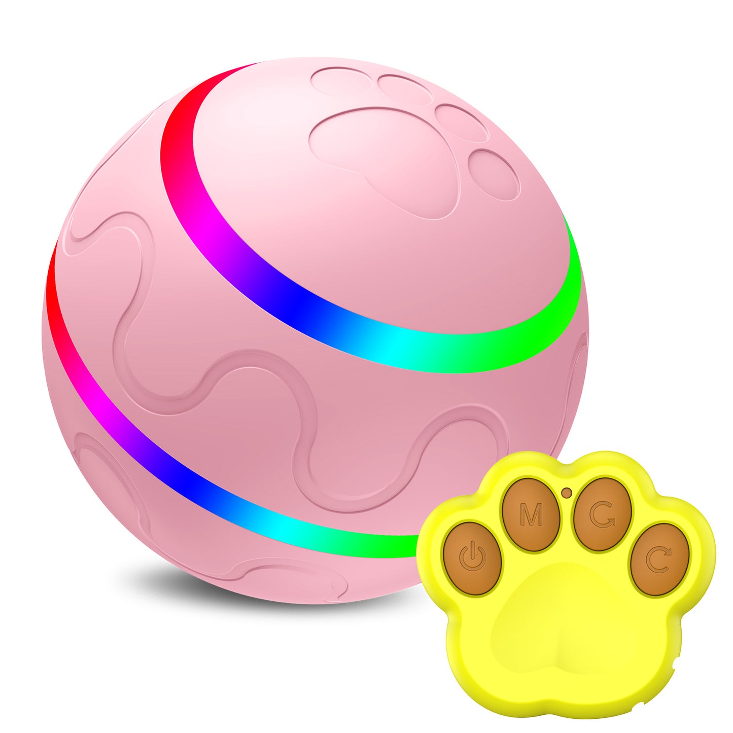 Smart Wicked Cat Ball Toy - USB Auto-Rotating Pet Ball