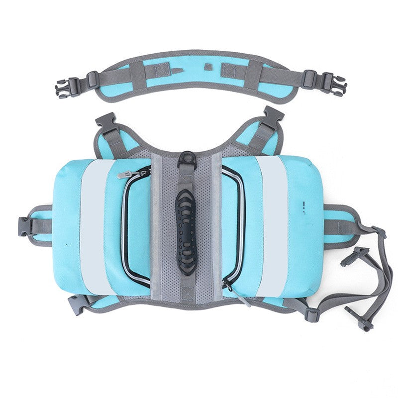 Outdoor Dog Backpack - Oxford Harness Pack for Large Dogs