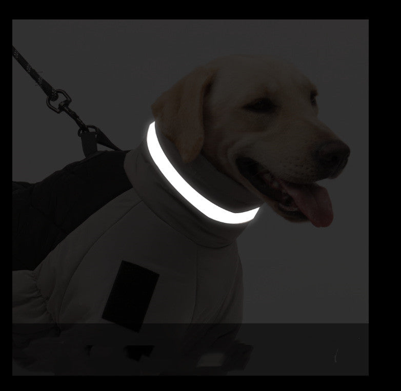 Thick Reflective Winter Dog Coat - Padded Warm Jacket XL-6XL