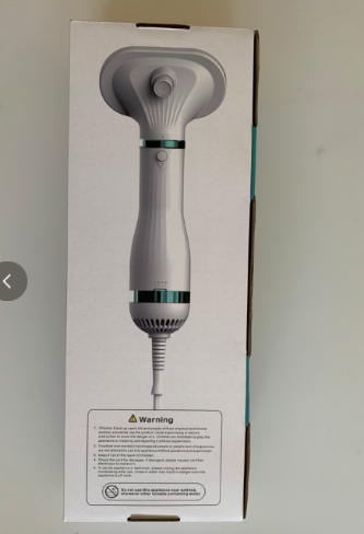 Portable 2-in-1 Dog Hair Dryer - Grooming Blower & Brush