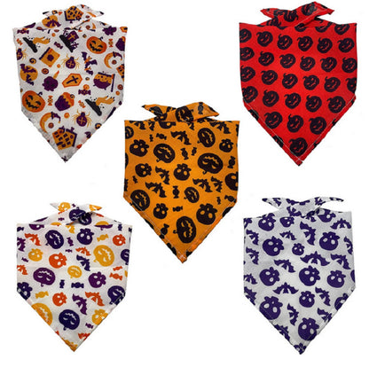 Tie-Dye Pet Bandana - Triangle Scarf Drool Towel for Dogs & Cats