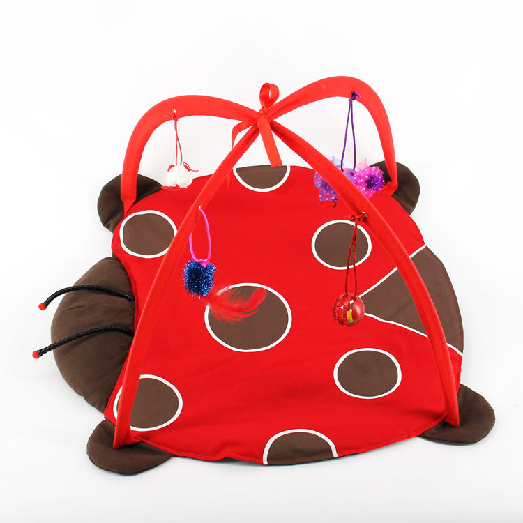 Collapsible Cat Play Tent - Interactive Exercise Bed