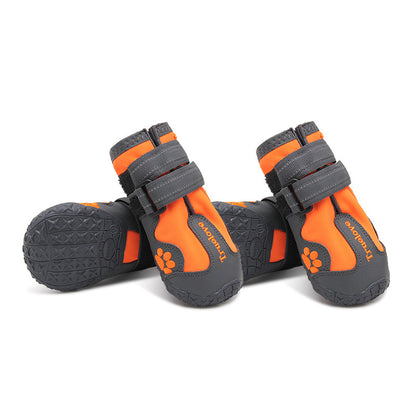 Non-Slip Dog Shoes - Waterproof LED Boots for Big Dogs