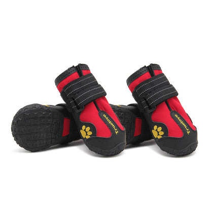 Non-Slip Dog Shoes - Waterproof LED Boots for Big Dogs
