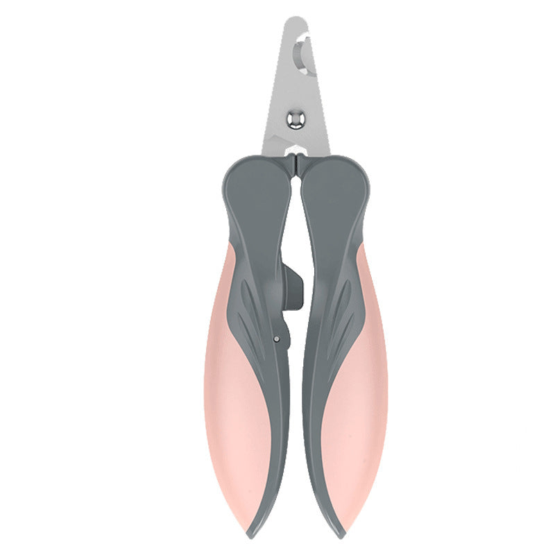 Dog Nail Clippers - Soft-Grip Stainless Steel Trimmer