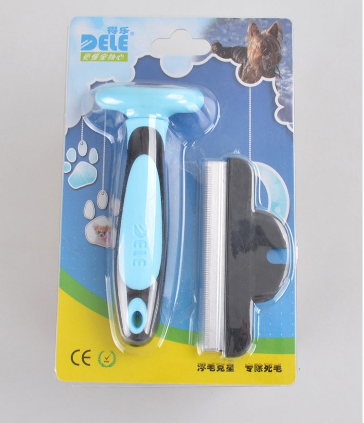 Pet Dematting Comb - Long Hair Deshedding Tool