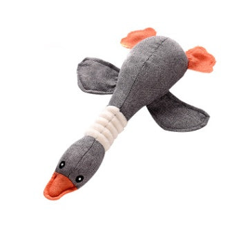 Plush Squeaky Dog Toy - Soft Puzzle Chew Toy