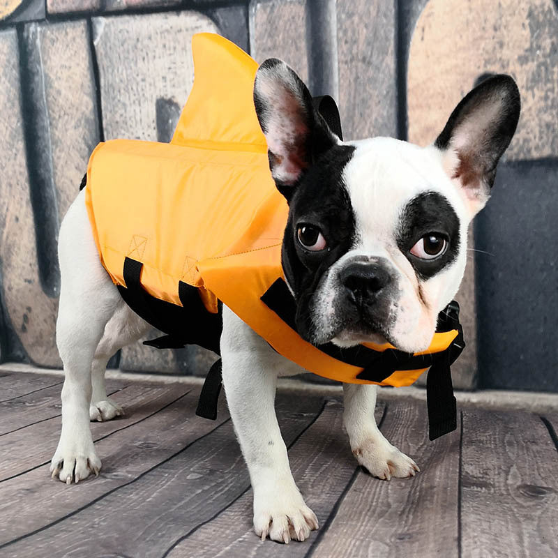 Shark Dog Life Jacket - Summer Pet Swim Vest