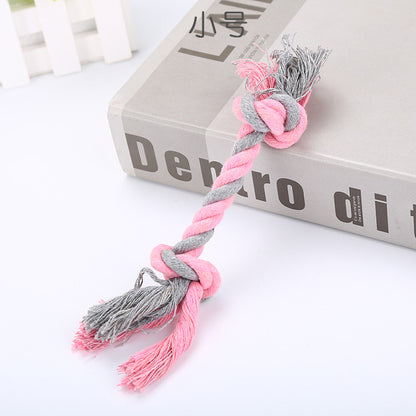 Cotton Rope Puppy Toy - Bite-Resistant Chew Toy