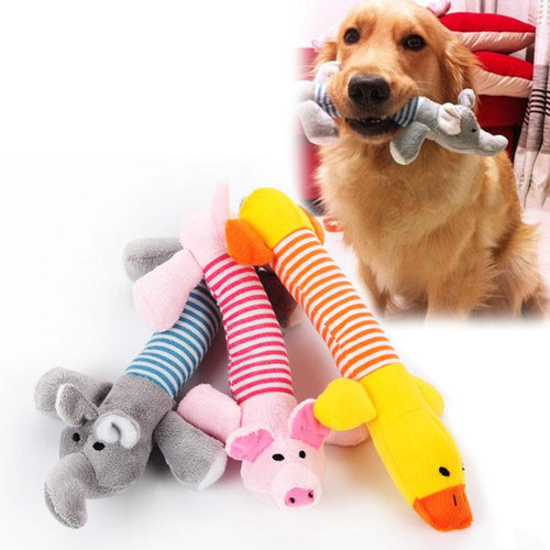 Squeaky Dog Toy - Funny Durable Chew Toy with Sound