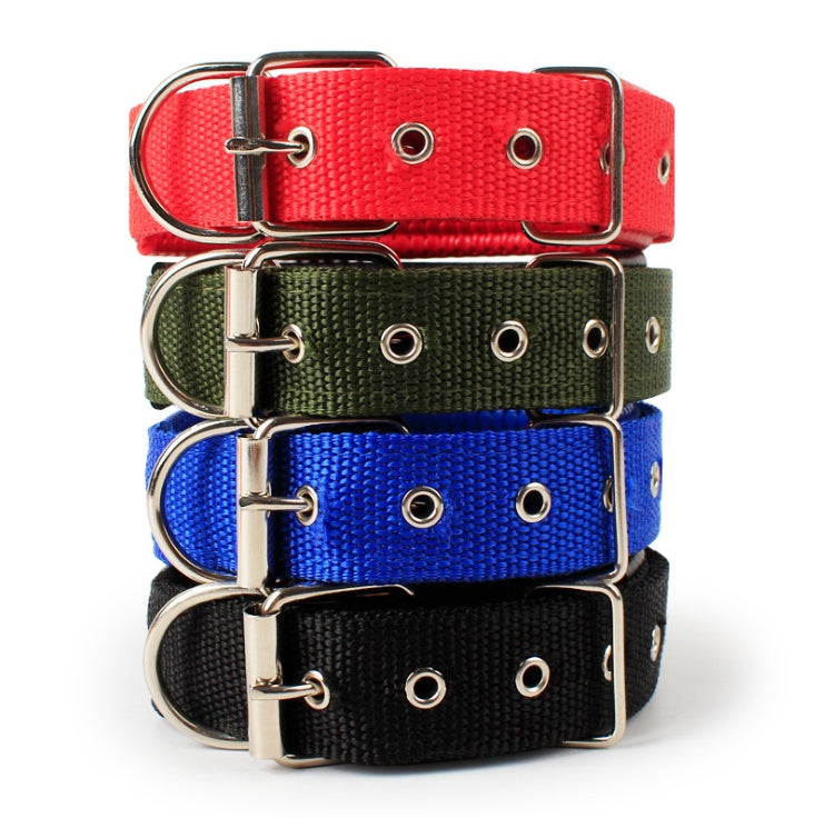 Padded Leather-Lined Dog Collar - Foam Comfort Collar