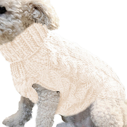 Warm Winter Dog Sweater - Cozy Knit Pet Clothing