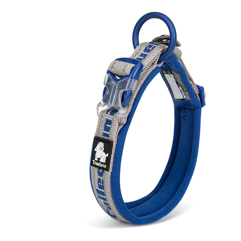 Large Dog Training Harness Set - Nylon Collar & Diving Padded