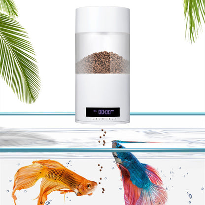Automatic Fish Feeder - USB Timed Aquarium Food Dispenser