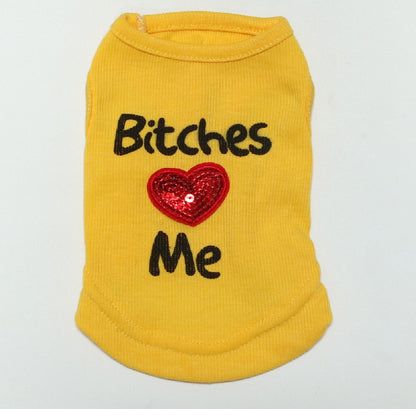 Casual Pet Vest for Dogs & Cats - Soft Everyday Shirt