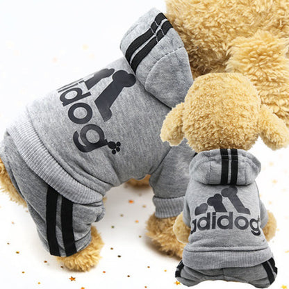Adidog Dog Winter Jumpsuit - Teddy & Small Breeds