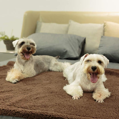 Plush Pet Blanket - Soft Dog & Cat Mat in 5 Sizes