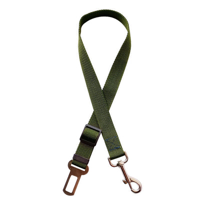 Dog Car Seat Belt - Adjustable Pet Safety Harness Clip