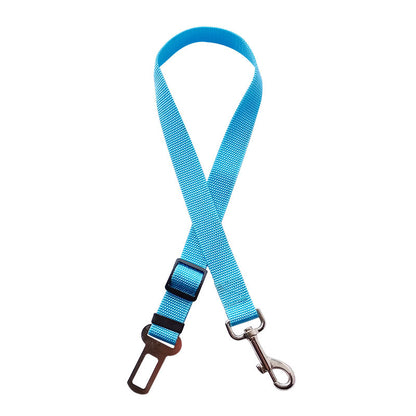 Dog Car Seat Belt - Adjustable Pet Safety Harness Clip