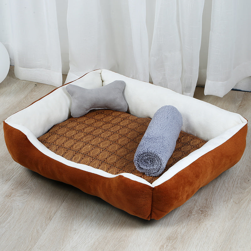 Large Dog Bed Kennel - Soft Cloth Pet Nest
