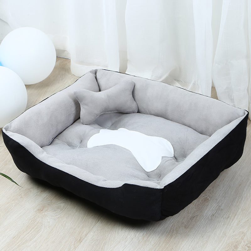 Large Dog Bed Kennel - Soft Cloth Pet Nest