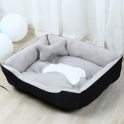 Large Dog Bed Kennel - Soft Cloth Pet Nest