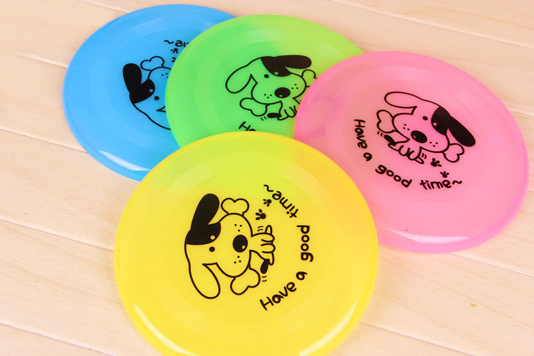 Silicone Dog Flying Disc - Bite-Resistant Frisbee Toy