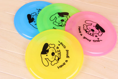 Silicone Dog Flying Disc - Bite-Resistant Frisbee Toy