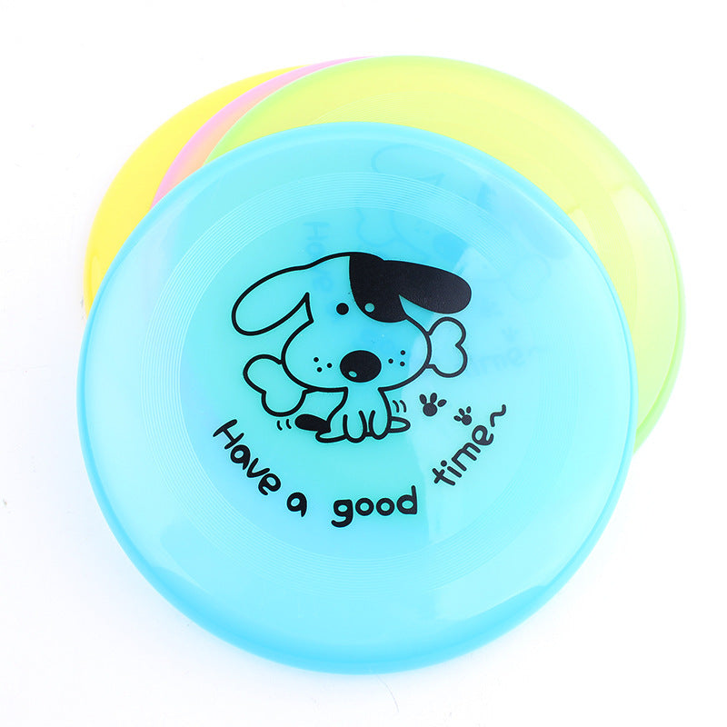 Silicone Dog Flying Disc - Bite-Resistant Frisbee Toy