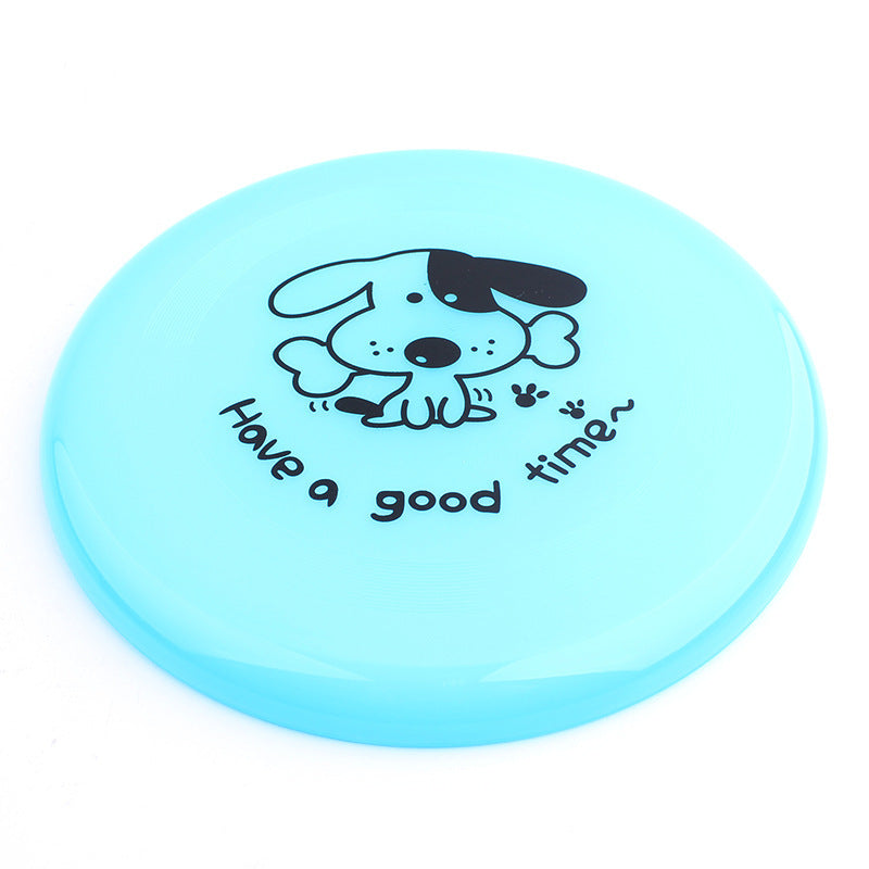 Silicone Dog Flying Disc - Bite-Resistant Frisbee Toy