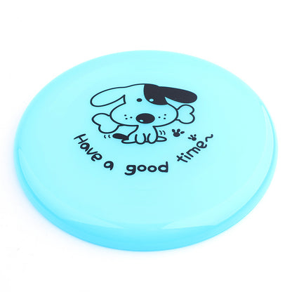 Silicone Dog Flying Disc - Bite-Resistant Frisbee Toy