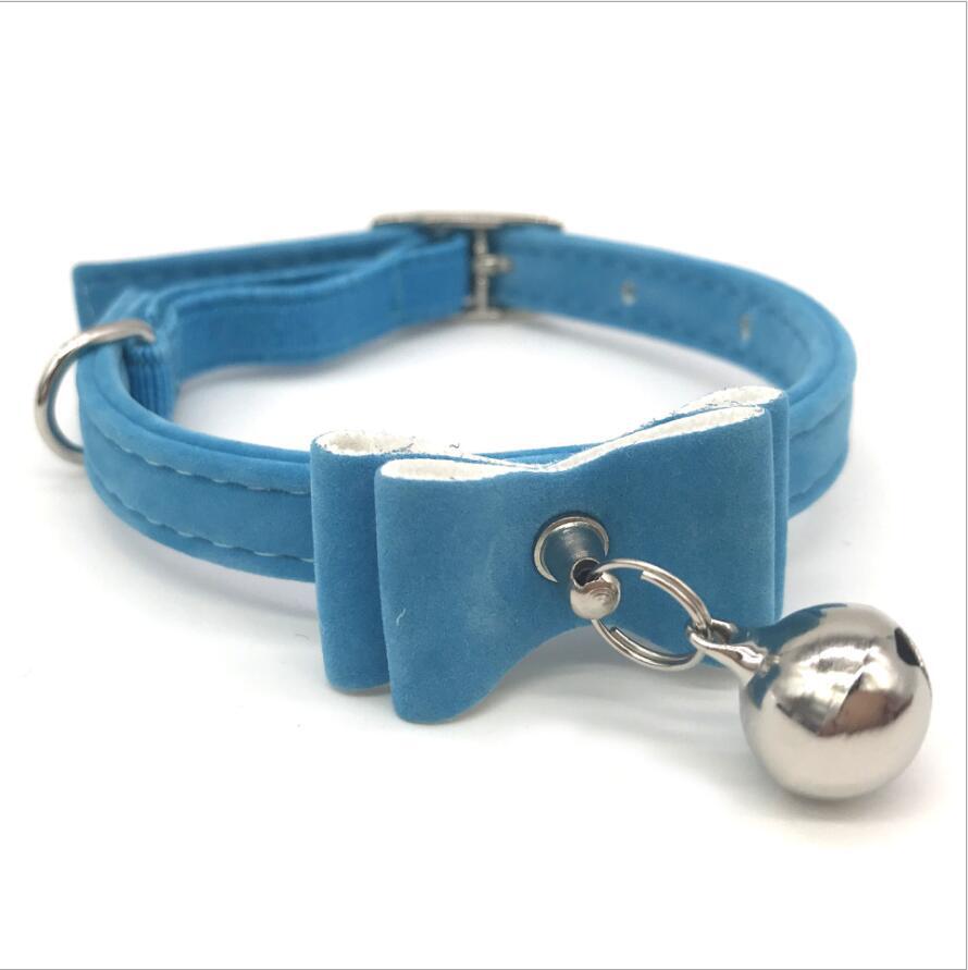 Cute Cat Collar with Heart Charm - Adjustable Kitty Collar