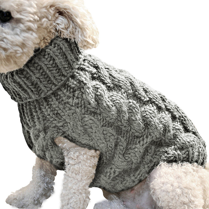 Warm Winter Dog Sweater - Cozy Knit Pet Clothing