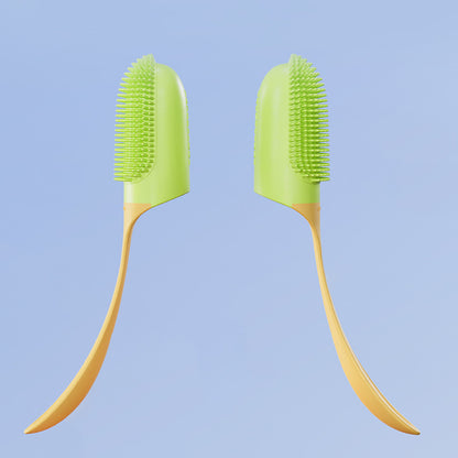 Silicone Finger Toothbrush for Dogs & Cats - Reusable Dental Cleaner