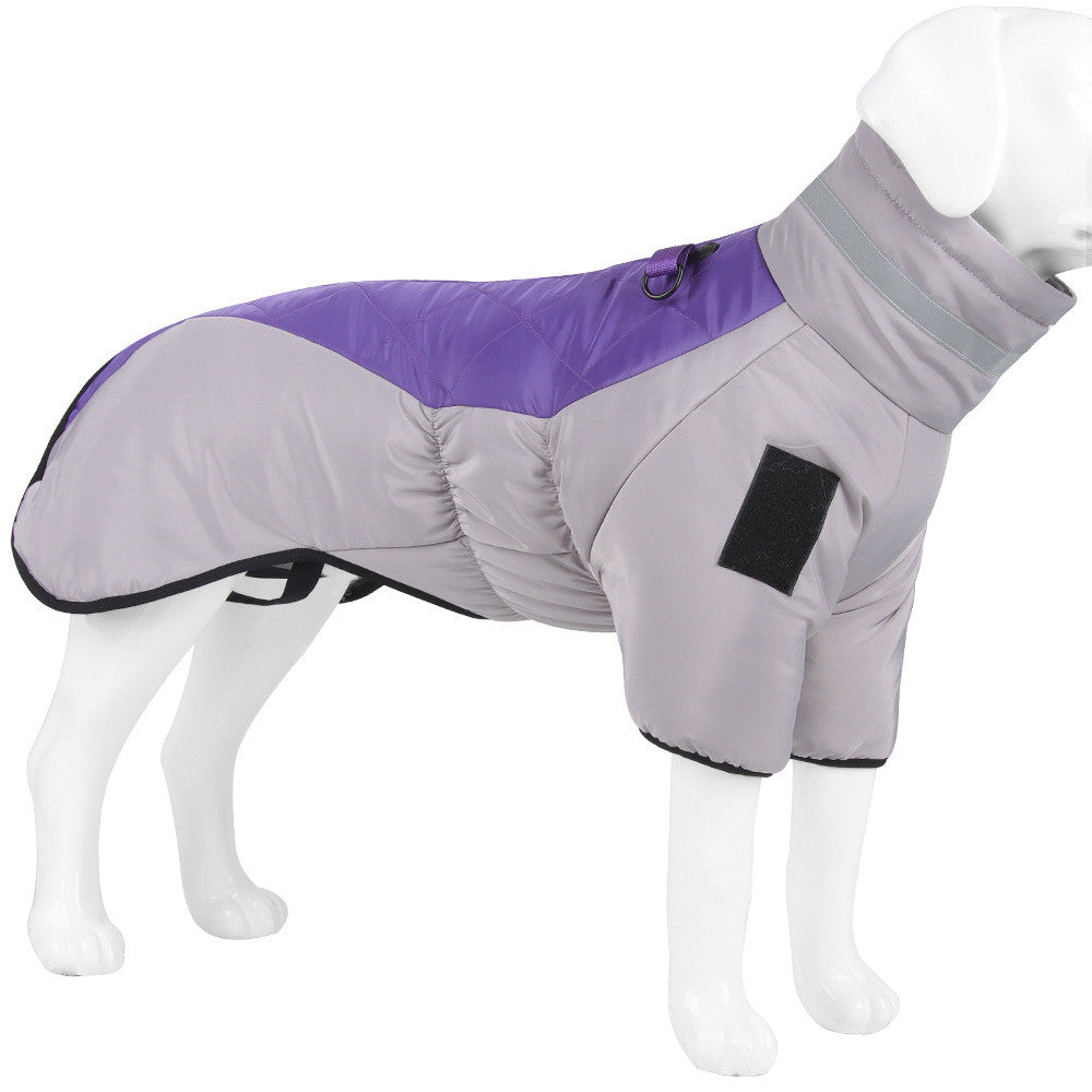 Thick Reflective Winter Dog Coat - Padded Warm Jacket XL-6XL