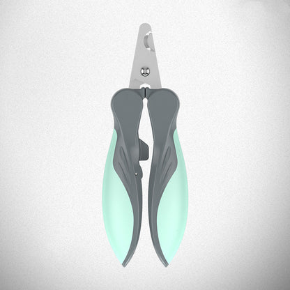 Dog Nail Clippers - Soft-Grip Stainless Steel Trimmer
