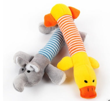 Squeaky Dog Toy - Funny Durable Chew Toy with Sound