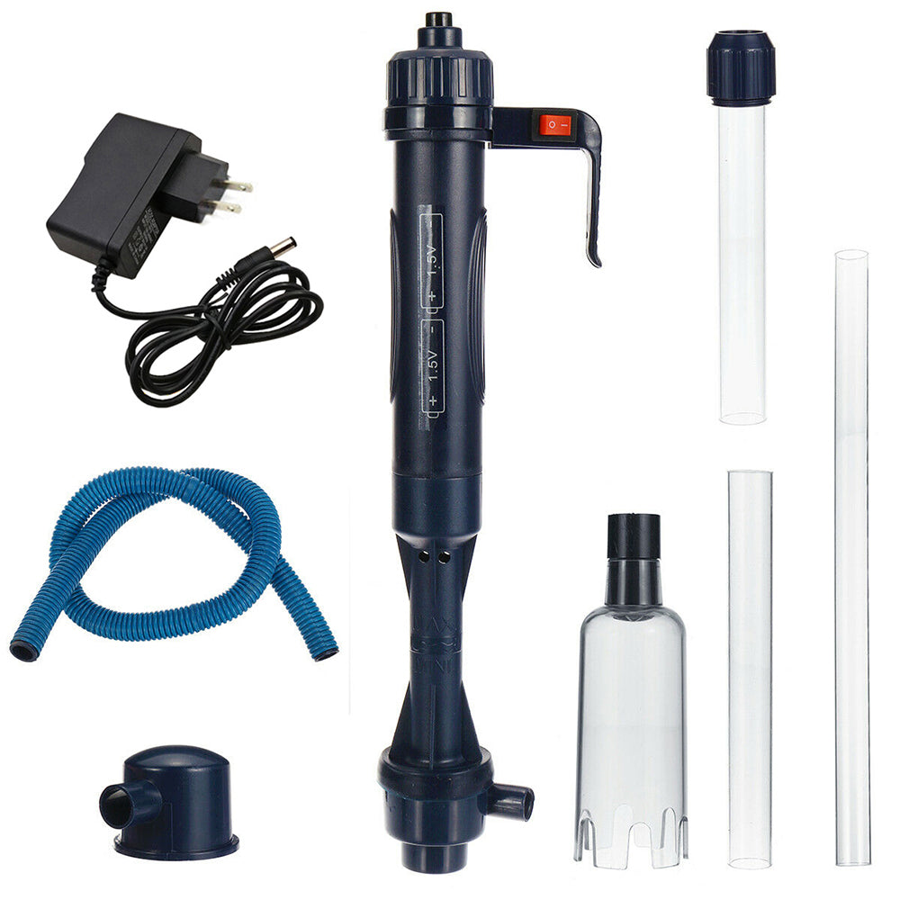 Electric Aquarium Siphon Vacuum - Battery Gravel Cleaner