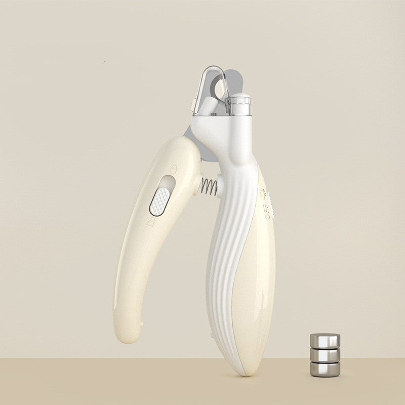 LED Pet Nail Clippers - Electric Nail Grinder with Light