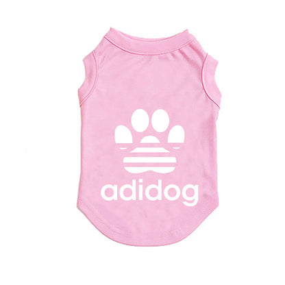 Summer Dog Vest - Breathable Cotton Shirt for Small Dogs