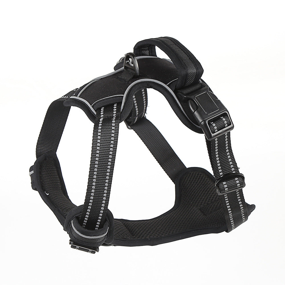No-Pull Reflective Dog Harness - Breathable Vest for Daily Walks