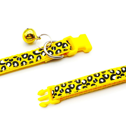 Adjustable Cat Collar - Safe Plastic Buckle Kitty Collar