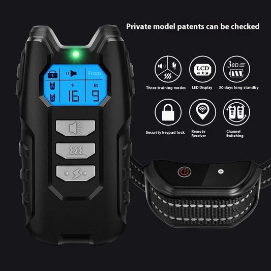 Remote Control Bark Stopper Collar - Smart Dog Training Collar