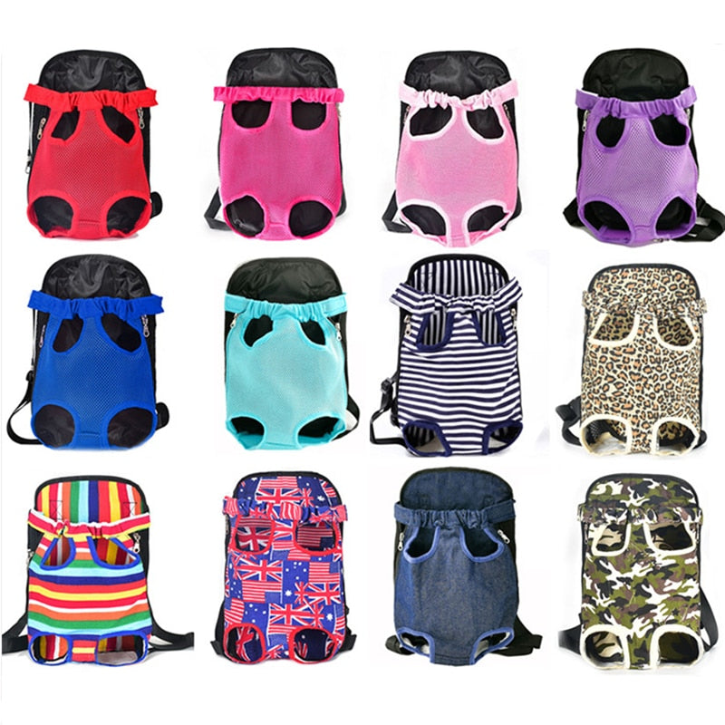 Pet Travel Backpack - Breathable Carrier for Cats & Small Dogs