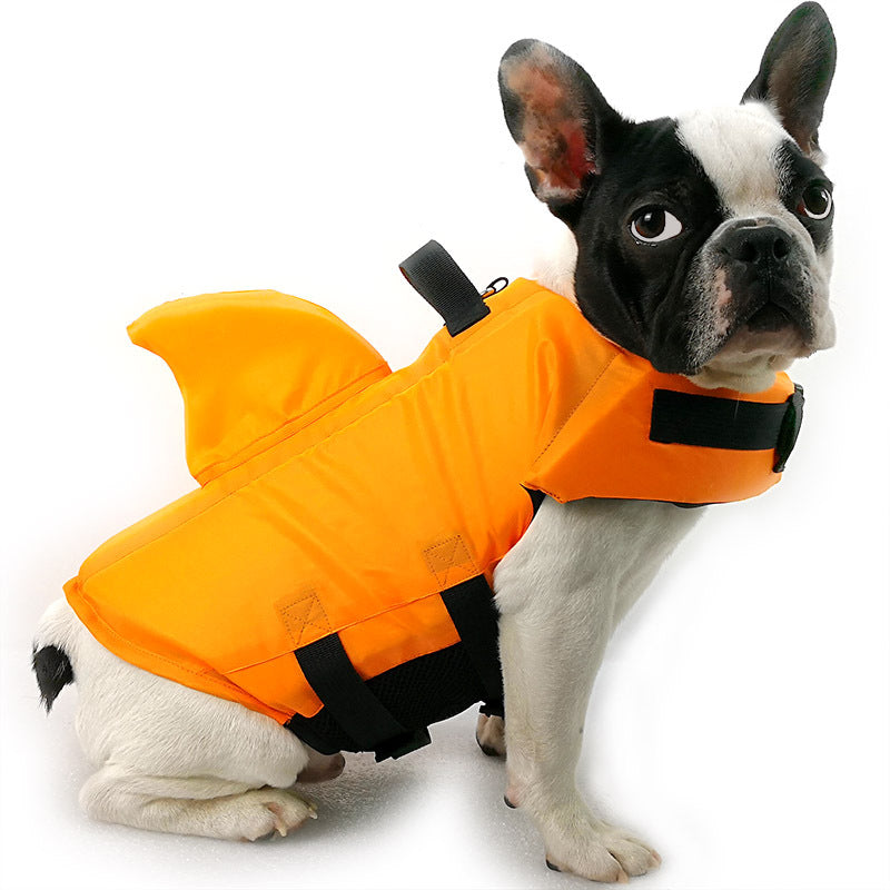 Shark Dog Life Jacket - Summer Pet Swim Vest