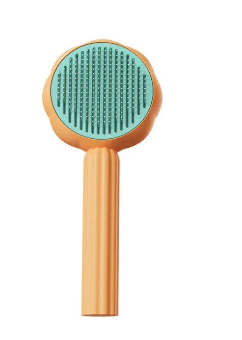 Sunflower Pet Grooming Brush - Cute Deshedding Comb