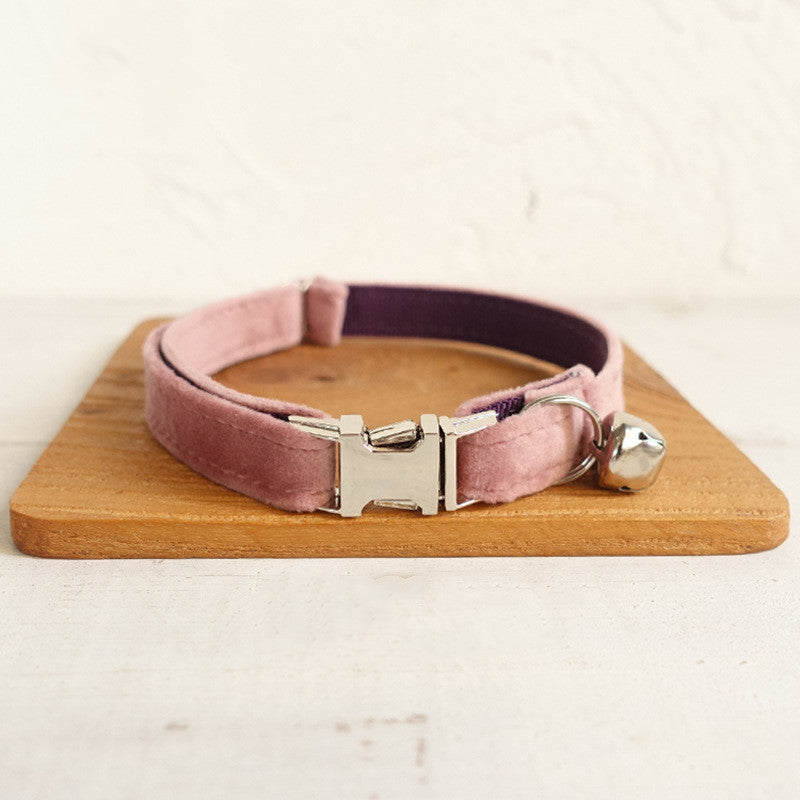 Soft Adjustable Cat Collar - Comfortable Polyester Collar