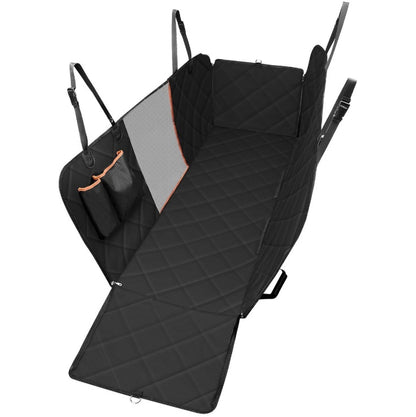 Dog Car Seat Hammock - Mesh Window Back Seat Protector