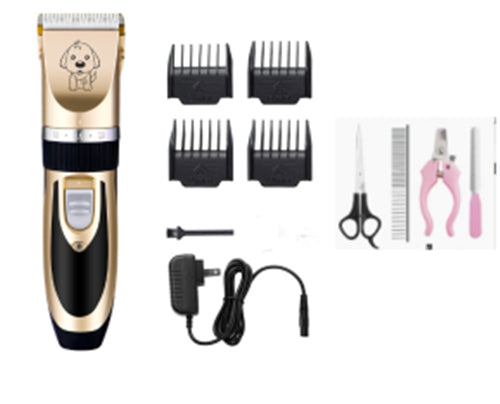 Rechargeable Pet Hair Clipper - Quiet Cat & Dog Shaver